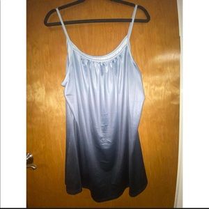 Blue ombré tank 2x